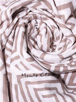 Foulard trapezio manila grace KAKI - gallery 3