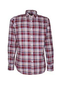Camica golf quadri cotone BORDEAUX