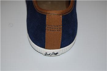 Scarpa fred perry bassa BLU - gallery 6