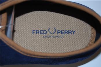 Scarpa fred perry bassa BLU - gallery 7