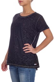 Superdry t-shirt donna numero GRIGIO ANTRACITE
