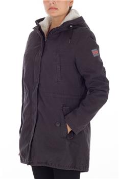 Superdry parka cappuccio GRIGIO