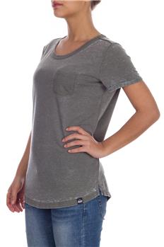 Superdry t-shirt donna burnout GRIGIO
