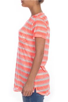 Superdry t-shirt donna rigata ARANCIO - gallery 3