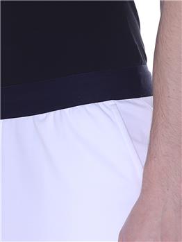 Shorts sport uomo lacoste BLANC BLEU MARINE - gallery 5