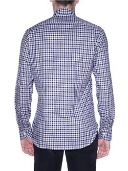 Camicia golf by montanelli BLU BIANCO BEIGE