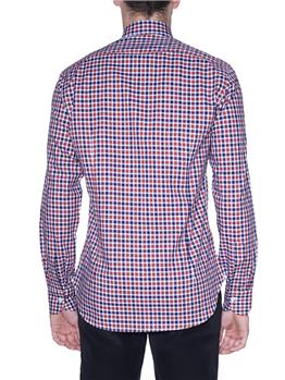 Camicia golf by montanelli ROSSO BLU BIANCO - gallery 3