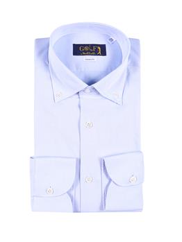 Camicia golf by montanelli CELESTE CHIARO P1