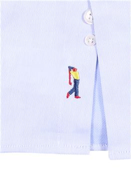 Camicia golf by montanelli CELESTE CHIARO P1 - gallery 4