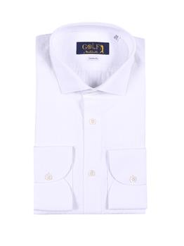 Camicia golf by montanelli BIANCO P1