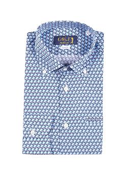 Camicia golf by montanelli CELESTE MEDIO