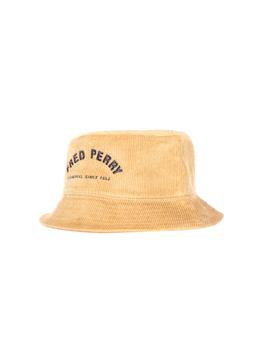 Bucket hat fred perry uomo CAMMELLO - gallery 3