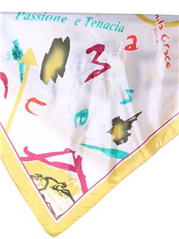 Foulard manila grace pop GIALLO - gallery 4