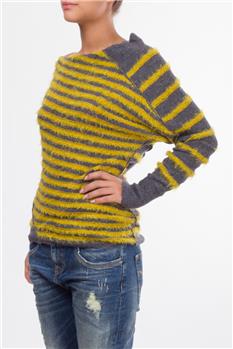 MANILA GRACE MAGLIA RIGHE GIALLO Y5 - gallery 2
