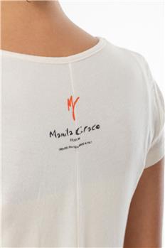 Manila grace t-shirt scollo v BEIGE P6 - gallery 5