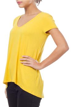 Manila grace t-shirt scollo v GIALLO P6 - gallery 2