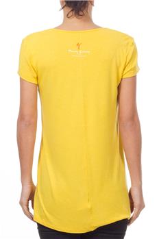 Manila grace t-shirt scollo v GIALLO P6 - gallery 4