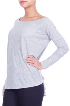 T-shirt manila grace lurex GRIGIO