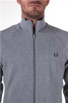 Fred perry maglia  full zip GRIGIO Y5 - gallery 5