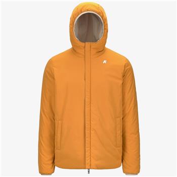 Piumino k-way jack warm double BEIGE G YELLOW