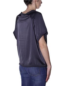 T-shirt manila grace raso NERO