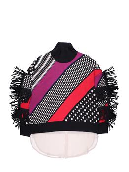 Maglia manila grace collo alto RED PATCH