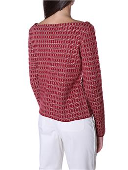 Maglia manila grace jacquard RUBINO NACRE - gallery 3