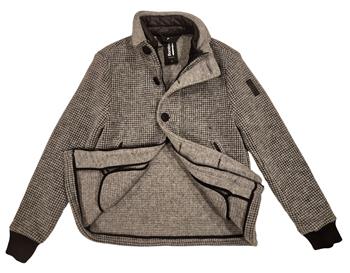 Bomber lana uomo bomboogie ICE GREY - gallery 3