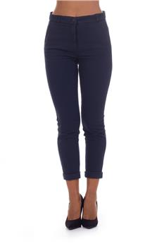 Pantalone manila grace rigato BLU