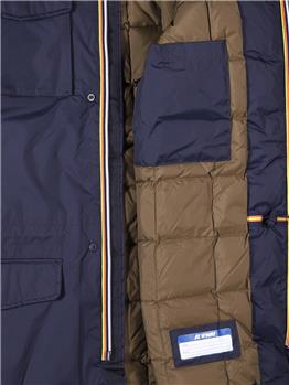 Field jacket k-way uomo BLUE D-BROWN O - gallery 5