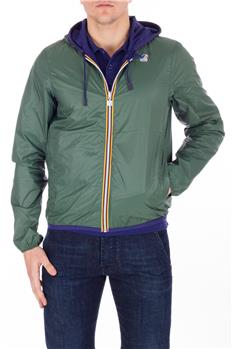 K-way bomber uomo reversibile BLU E VERDE - gallery 2