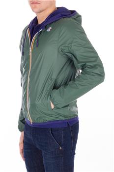 K-way bomber uomo reversibile BLU E VERDE - gallery 4