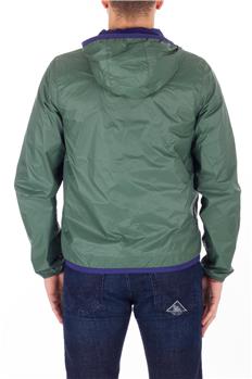 K-way bomber uomo reversibile BLU E VERDE - gallery 8