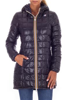 K-way piumino donna double BLU E NERO - gallery 2