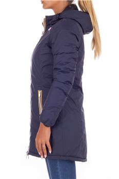 K-way piumino donna double BLU E NERO - gallery 5