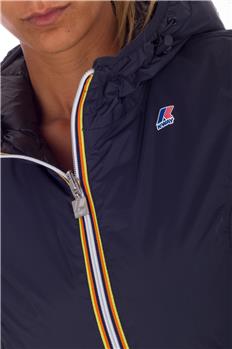 K-way piumino donna double BLU E NERO - gallery 9