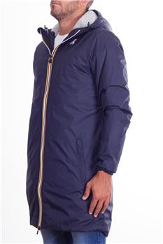 Piumino uomo k-way lungo BLU - gallery 2