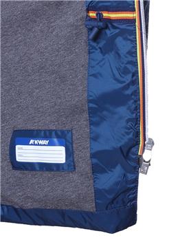 Field jacket k-way uomo BLUE OTTANIO - gallery 5
