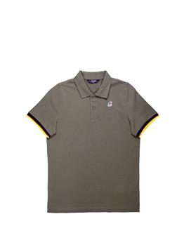 Polo k-way classica stretch GREEN OLIVE - gallery 2