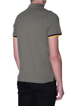 Polo k-way classica stretch GREEN OLIVE - gallery 4