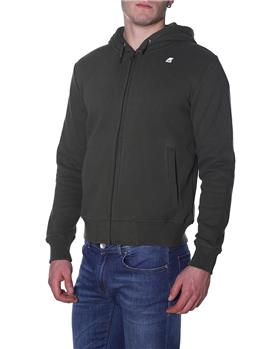 Felpa k-way cappuccio uomo GREEN AFRICA