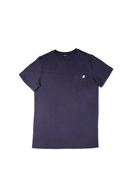 T-shirt k-way uomo taschino BLUE DEPHT - gallery 2
