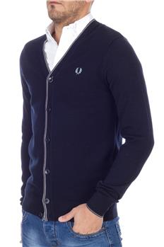 Cardigan fred perry uomo BLU P7 - gallery 2