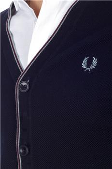 Cardigan fred perry uomo BLU P7 - gallery 5