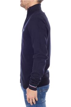 Maglia fred perry full zip BLU P7 - gallery 3