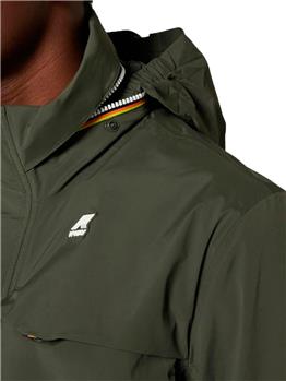Manphy jacket jersey k-way GREEN BLACKISH - gallery 3