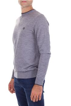 Maglia fred perry giro collo GRIGIO CHIARO - gallery 3