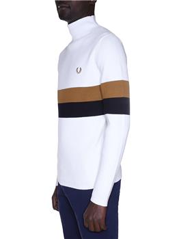 Dolcevita fred perry uomo SNOW WHITE - gallery 3