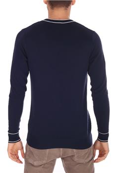 Maglia fred perry treccia BLU - gallery 4