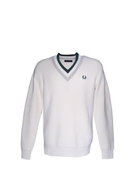 Maglia fred perry uomo ECRU Y2 - gallery 2